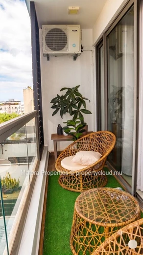 Townhouse de 3 chambres décorée avec goût à Flic en Flac