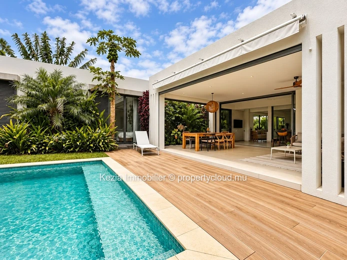 Une Villa Au Charme Naturel, Ouverte Sur Le Jardin
