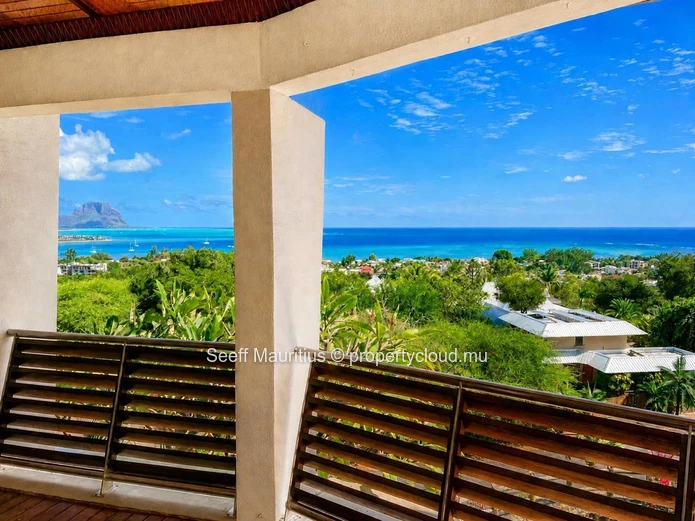 Exceptional 3-Bedroom Duplex with Spectacular Le Morne & Lagoon Views