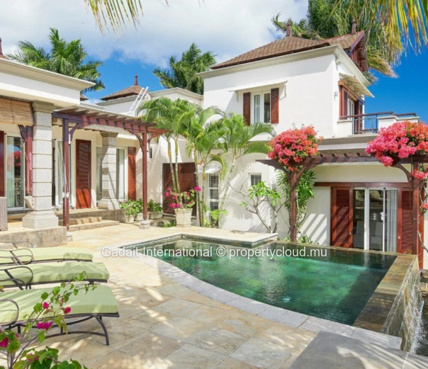 Bel Ombre luxury villa with golf view for sale | Heritage Villas Valriche –Mauritius
