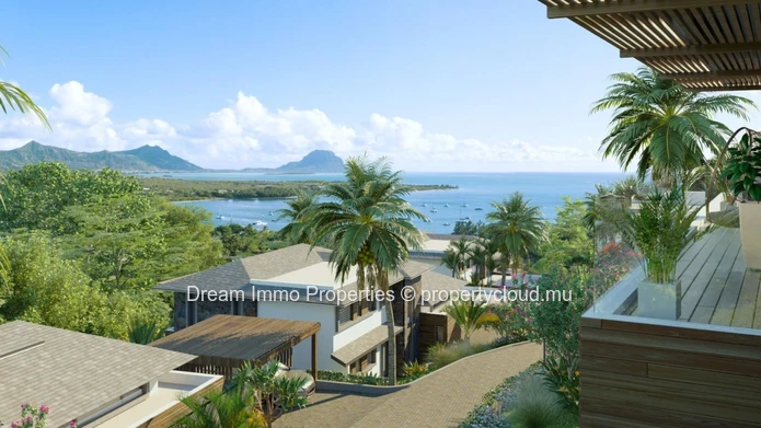 Sublimes Villas Offrant Une Vue Mer & Morne Panoramique A Riviere Noire - Ile Maurice