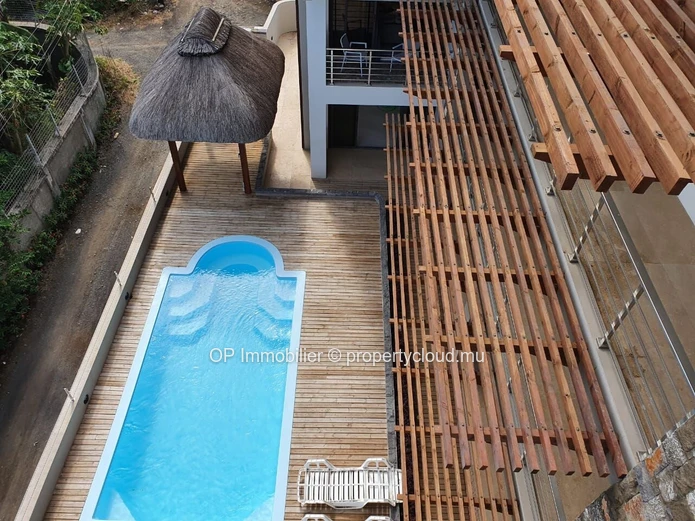 Furnished 3-Bedroom Penthouse with Pool in Grand Baie