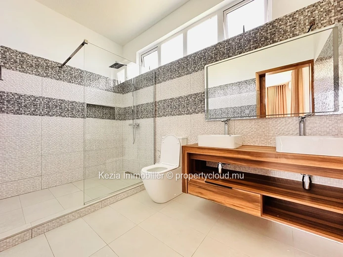 Elegance Of Wood And Stone In Trou Aux Biches