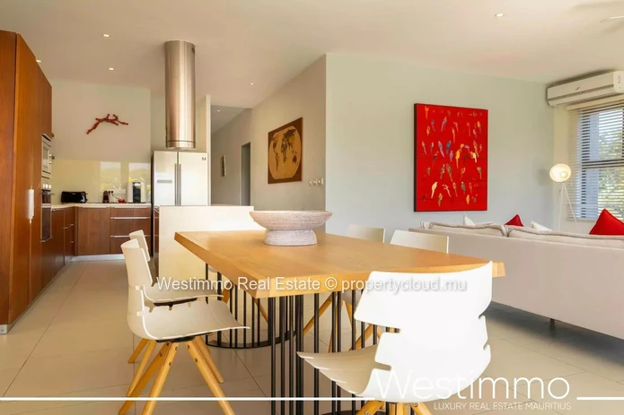 3-bedroom furnished apartment with terrace for rent in Mauritius
