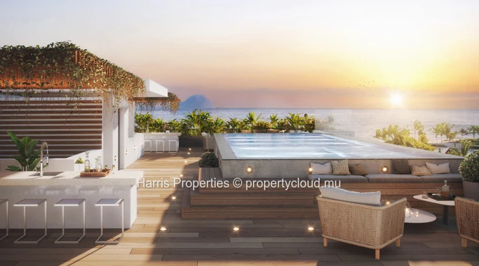 Ground-floor apartment for sale in Tamarin 
