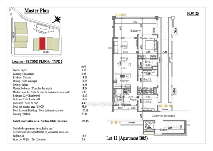 High-end residential project located in Calodyne in the north of Mauritius