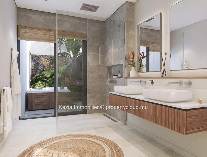 Contemporary Villa And Its Lush Garden