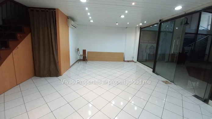"Prime Commercial Space on ground floor for Rent in Quatre Bornes on main road - 70m² - Great visibility - Ideal Loca...