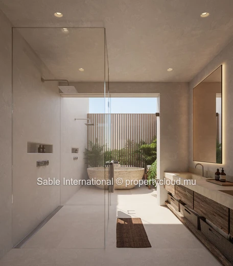 Villa de 3 chambres avec jardin à vendre à Bel Ombre