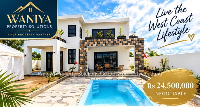 Modern Villa For Sale | Jardin D'anna | Flic-En-Flac