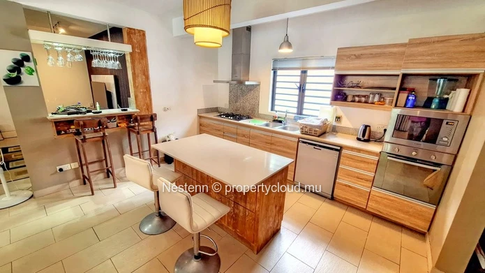 Modern 4-bed house in a beautiful garden