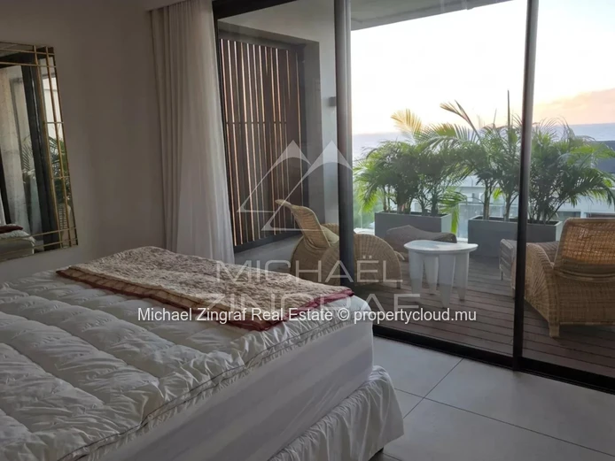 Penthouse avec vue mer – Pointe aux Canonniers