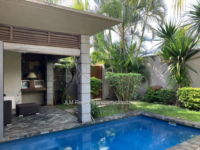 Furnished Villa with Private Pool for Long-Term Rent in Grand Baie, Mauritius