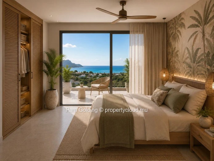 Appartements 2 chambres à Cap Tamarin – Obtenez votre résidence à Maurice grâce à un investissement immobilier