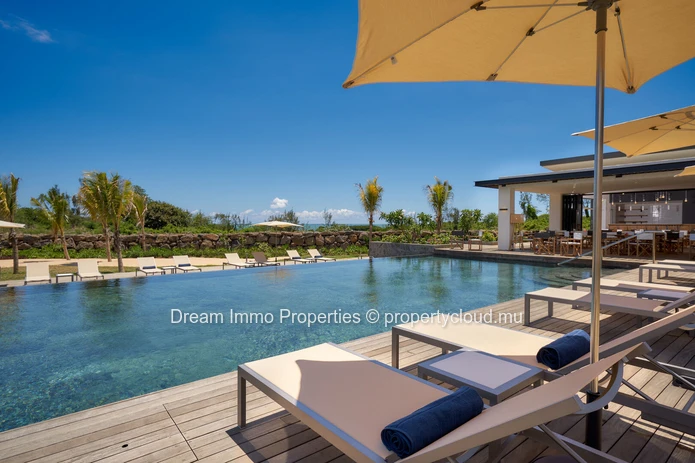 Location bel appartement avec vue mer à St Antoine Private Residences – Ile Maurice