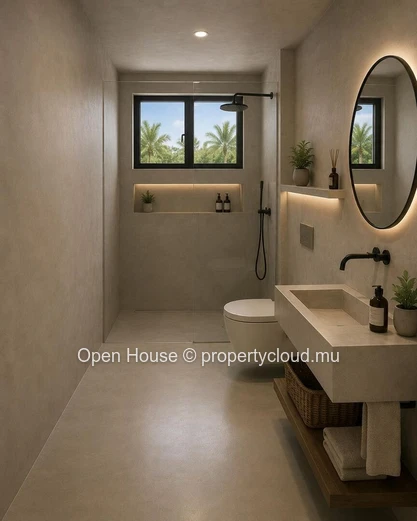 Local market sale - Petit Raffray - 3-bedroom villa project, fully equipped and furnished + private pool.