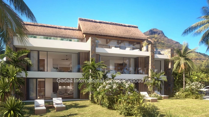 A vendre appartement élégant pied dans l'eau, un cadre de vie incomparable au Cœur de la côte ouest de île Maurice