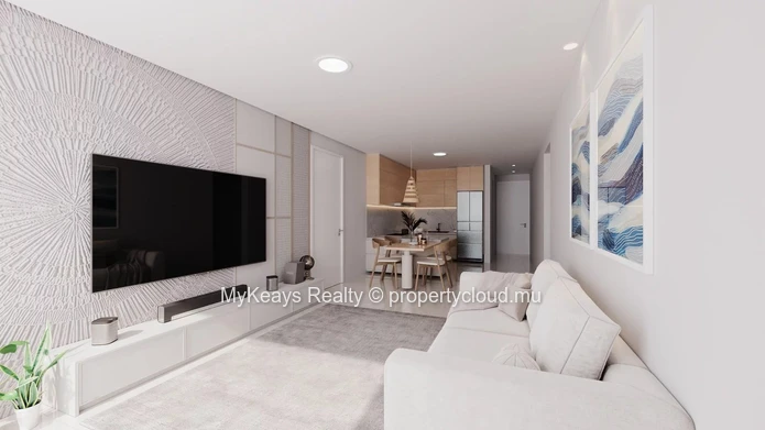 Penthouse contemporain de 176 m² à Flic en Flac