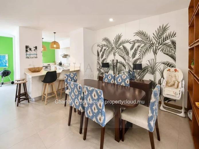 Triplex de 3 chambres au cœur de Péreybère, entre élégance tropicale et art de vivre mauricien