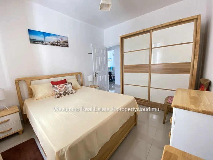 Beautiful 3-bedroom furnished apartment for rent near the sea in Pereybere, Mauritius