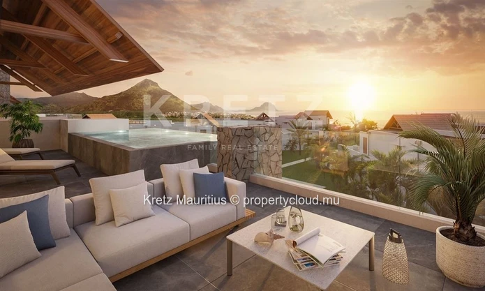 Penthouse avec vue panoramique au cœur d'un resort 5*