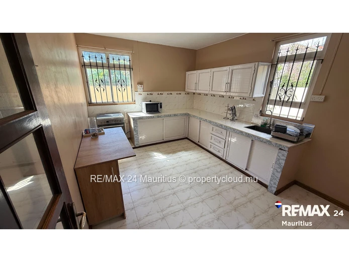 Spacious, fully furnished 3-bedroom home in Pailles with a garage, parking, and a balcony-move-in re