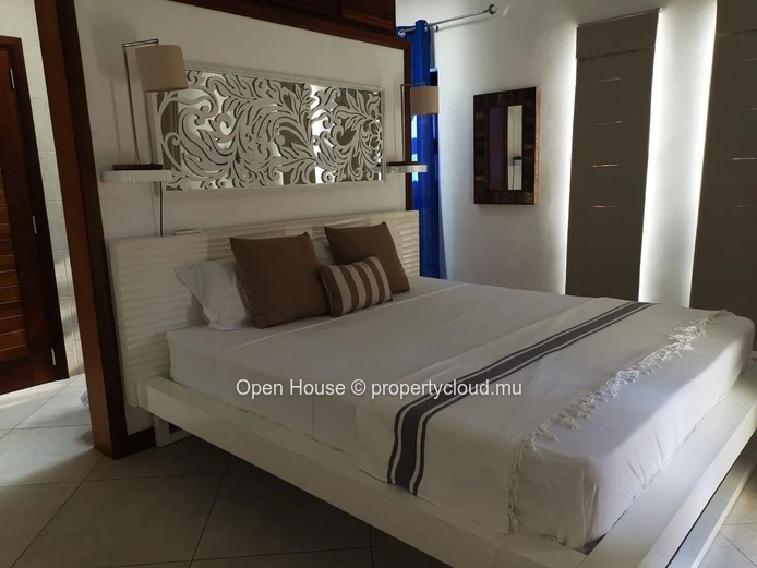 Villa meublée 3 chambres avec piscine à louer à Pointe aux Piments