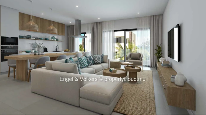 La Pointe Phase 3 – Luxurious 3-Bedroom Ground-Floor Apartment near Mont Choisy Beach