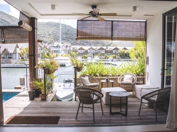 Modern Duplex with Water & Mountain Views