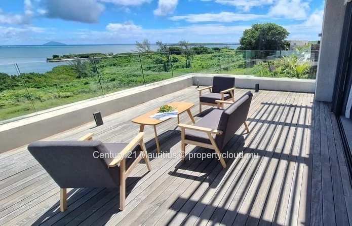Vue Océan à 180° – Penthouse 3 ch en suite Meublé avec Piscine Privée à St. Antoine