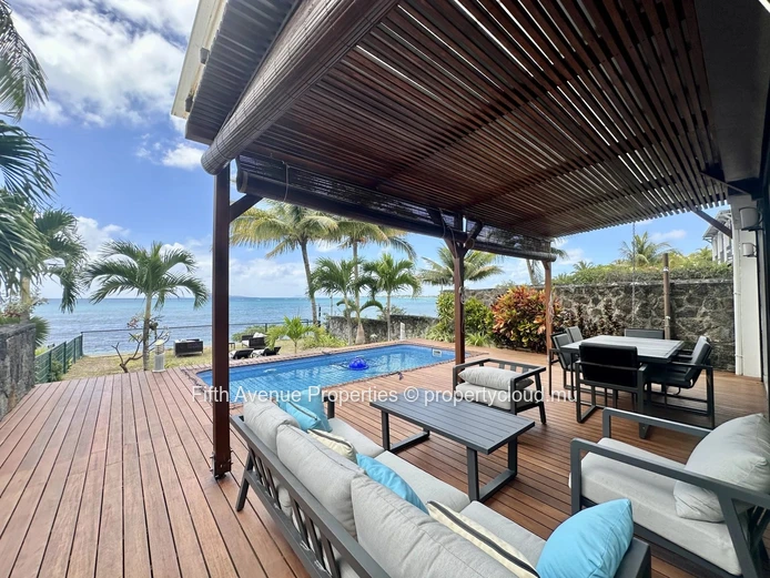 Pointe aux Canonniers - Pieds dans l'eau. Villa de 3 chambres