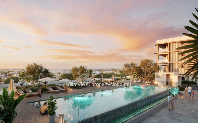 Grand Baie - Apartment 3 chambres avec tres bon retour sur investissement