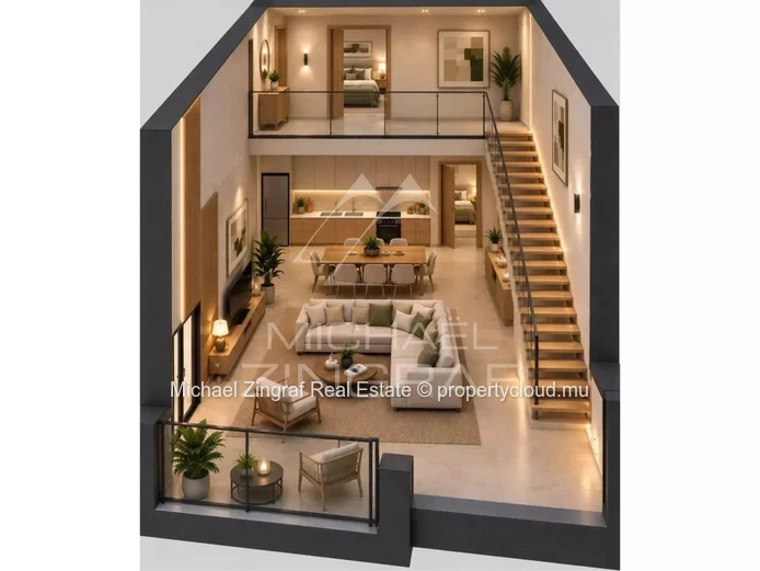 Loft contemporain au cœur de Cap Tamarin