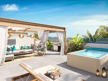 Penthouse de 3 Chambres
