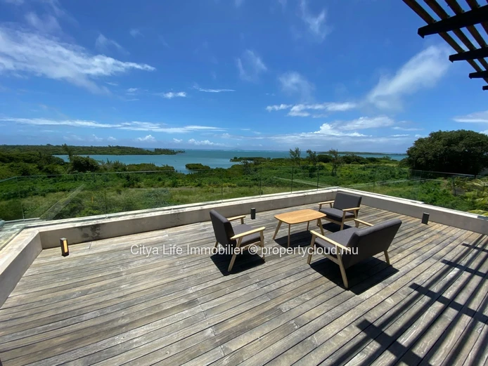Penthouse avec vue mer
