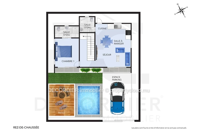 Detached House with Private Pool – Grand Baie