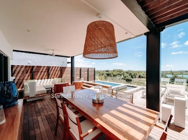 Penthouse for Rent - 4 Bedrooms, Sea View, St Antoine, North