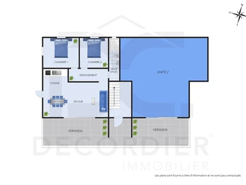 Appartement de 2 Chambres