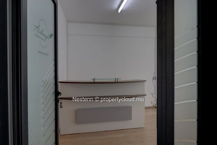 Modern office in Ebène with mountain view, air conditioning, private lift, alarm system, and free access to meeting r...
