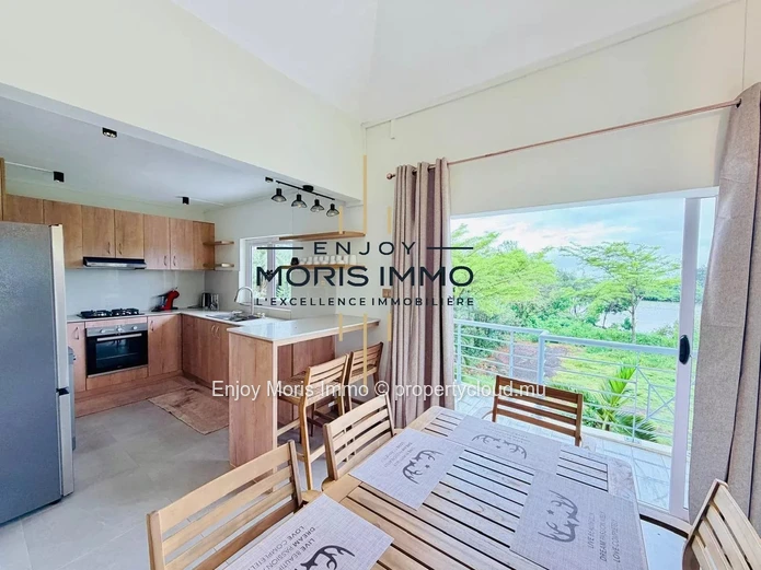 3-Bedroom Furnished Apartment for Rent in Calodyne – Mauritius | Shared Pool | Walking Distance to the Beach