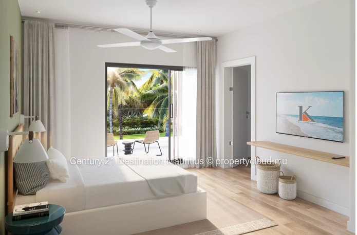 Duplex moderne avec piscine privée