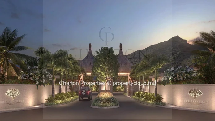 Single-story 3-bedroom villa in the heart of a natural haven in Tamarin