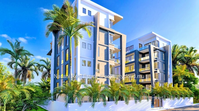 3 bedroom, semi furnished apartment situated right in the centre of Quatre Bornes