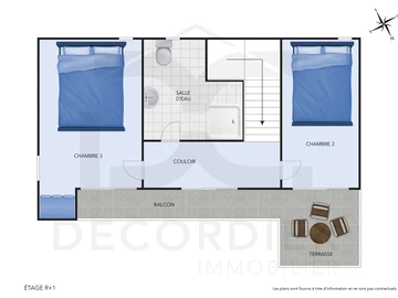 Maison de 3 Chambres