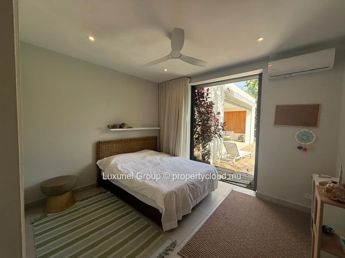 Contemporary Villa with Private Pool for Long-Term Rent in Grand Baie