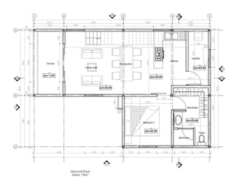 Villa de 3 Chambres