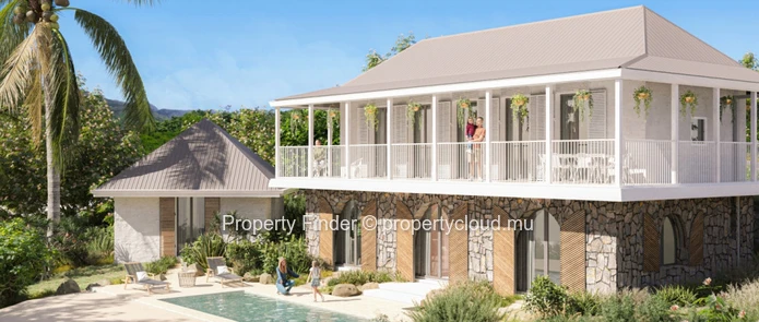 Bioclimatic Villa in Mauritius – 3-Bedroom Luxury Home with Private Pool