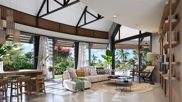 Villa Demera Signature – Élégance mauricienne au cœur d'Anahita Beau Champ