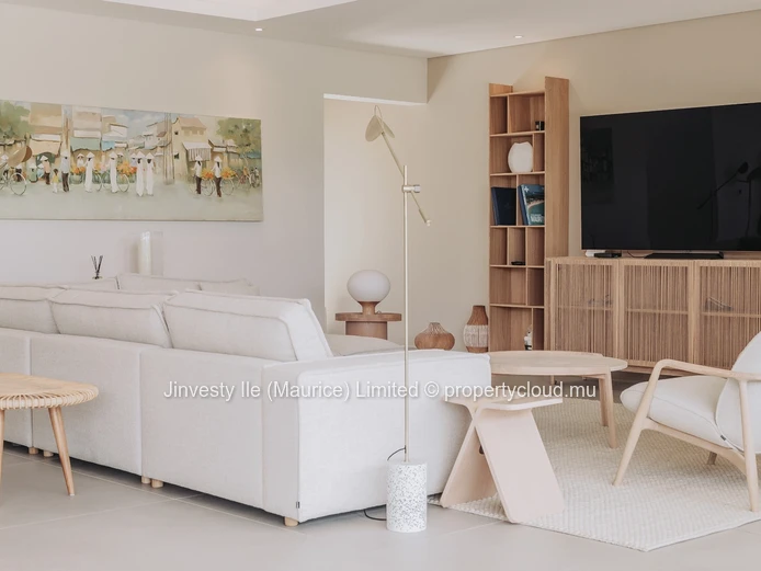 JINVESTY ILE MAURICE : Exclusivité villa de luxe Mont Choisy GOLF