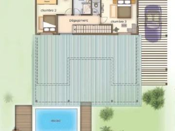 Villa de 3 Chambres